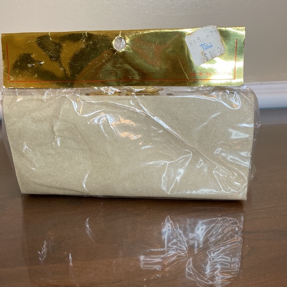 Vtg Lot Drums Christmas Tree Ornaments Japanese Cardboard Felt Beads - NIP - Picture 4 of 7